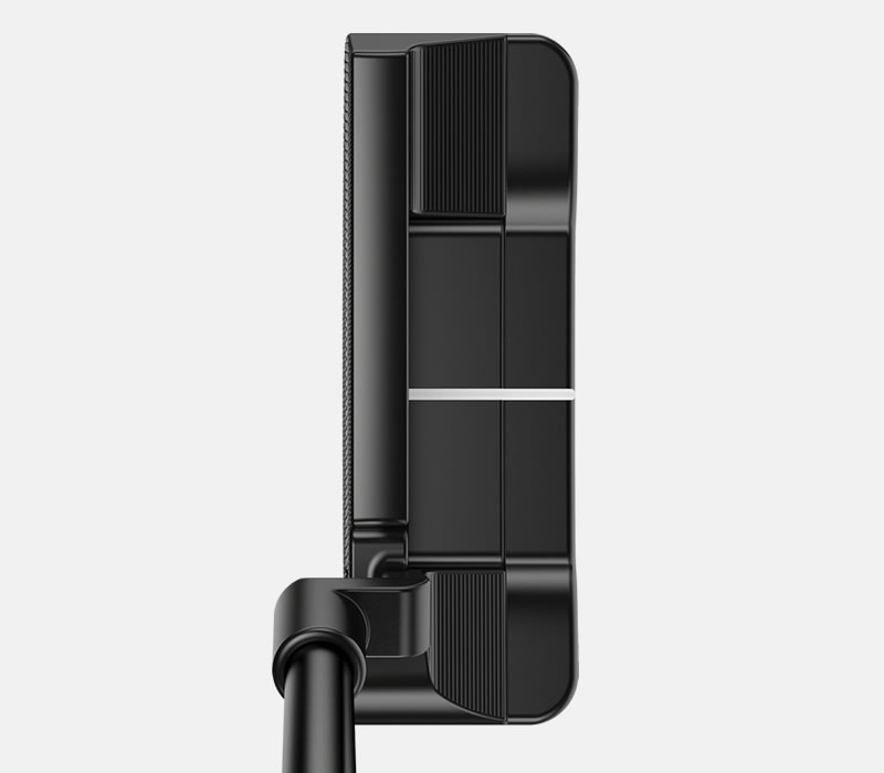 PLD Milled Anser D Matte Black face view
